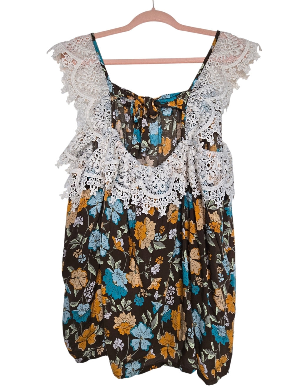 Floral boho-style top from Cato Fashions 